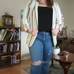 Striped Blazer